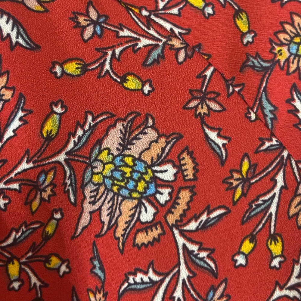 Red blouse-Max Studio - Picture 3 of 6